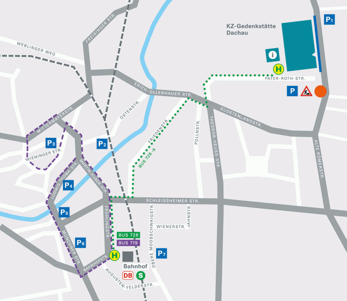 Map for parkin opportunities