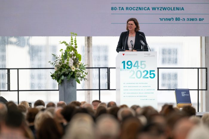 Ilse Aigner, Präsidentin des Bayerischen Landtags, bei ihrem Grußwort