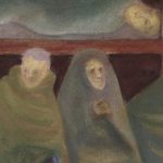 Die Zeichnung „Frauenbaracke I“ aus dem Jahr 1987 von Egon Lövith.Die Zeichnung „Frauenbaracke I“ aus dem Jahr 1987 von Egon Lövith.